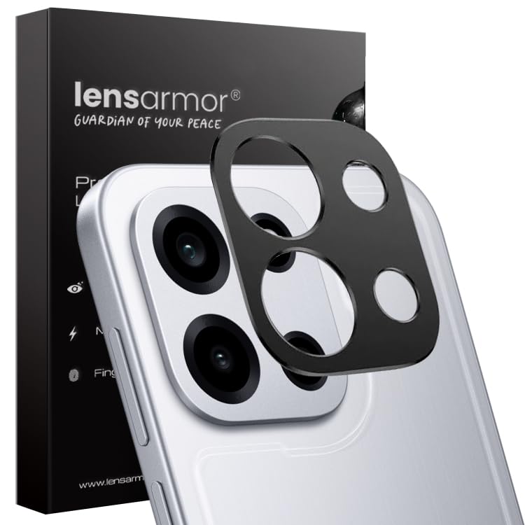 Image of Lensarmor Compatible with OnePlus Nord 6 Camera Lens Protector (1 Pack) - Premium 9H Tempered Glass, Military-Grade Protection, Ultra-Clear Transparency & Case-Friendly Design