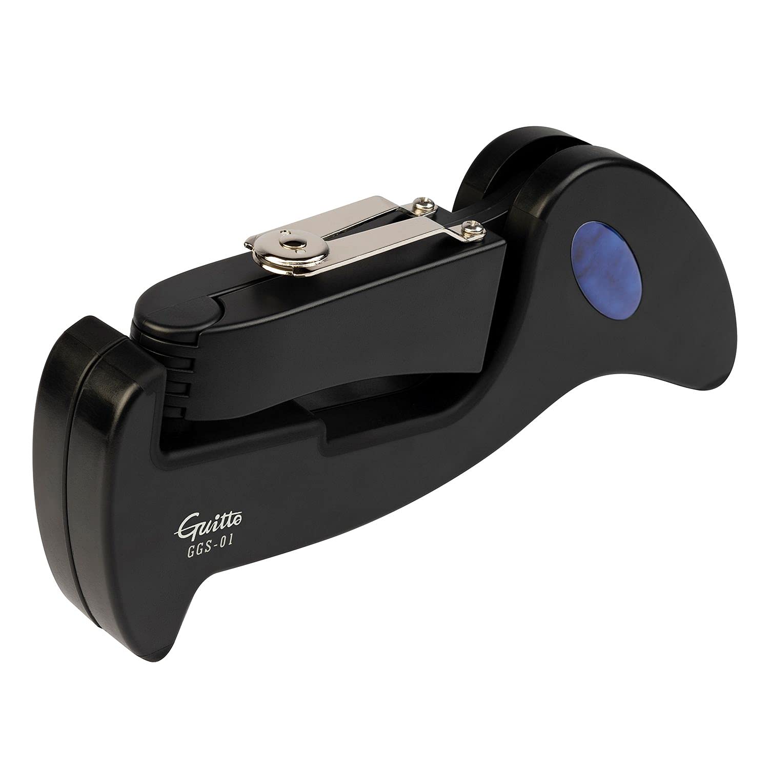Guitto GGS01B - Soporte plegable universal para guitarra eléctrica, acústica y bajo eléctrico.