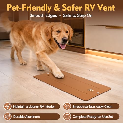 25% Off YAJAREN Aluminum RV Floor Vent Cover - Image 2