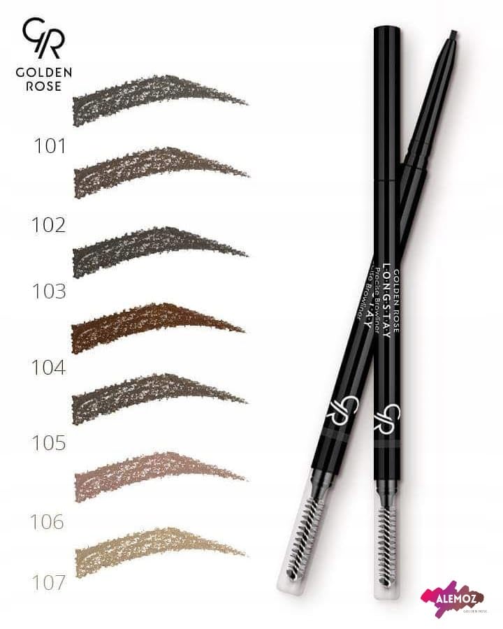 Golden Rose Longstay Precise Browliner No: 102 - Asansörlü Suya Dayanıklı Kaş Kalemi