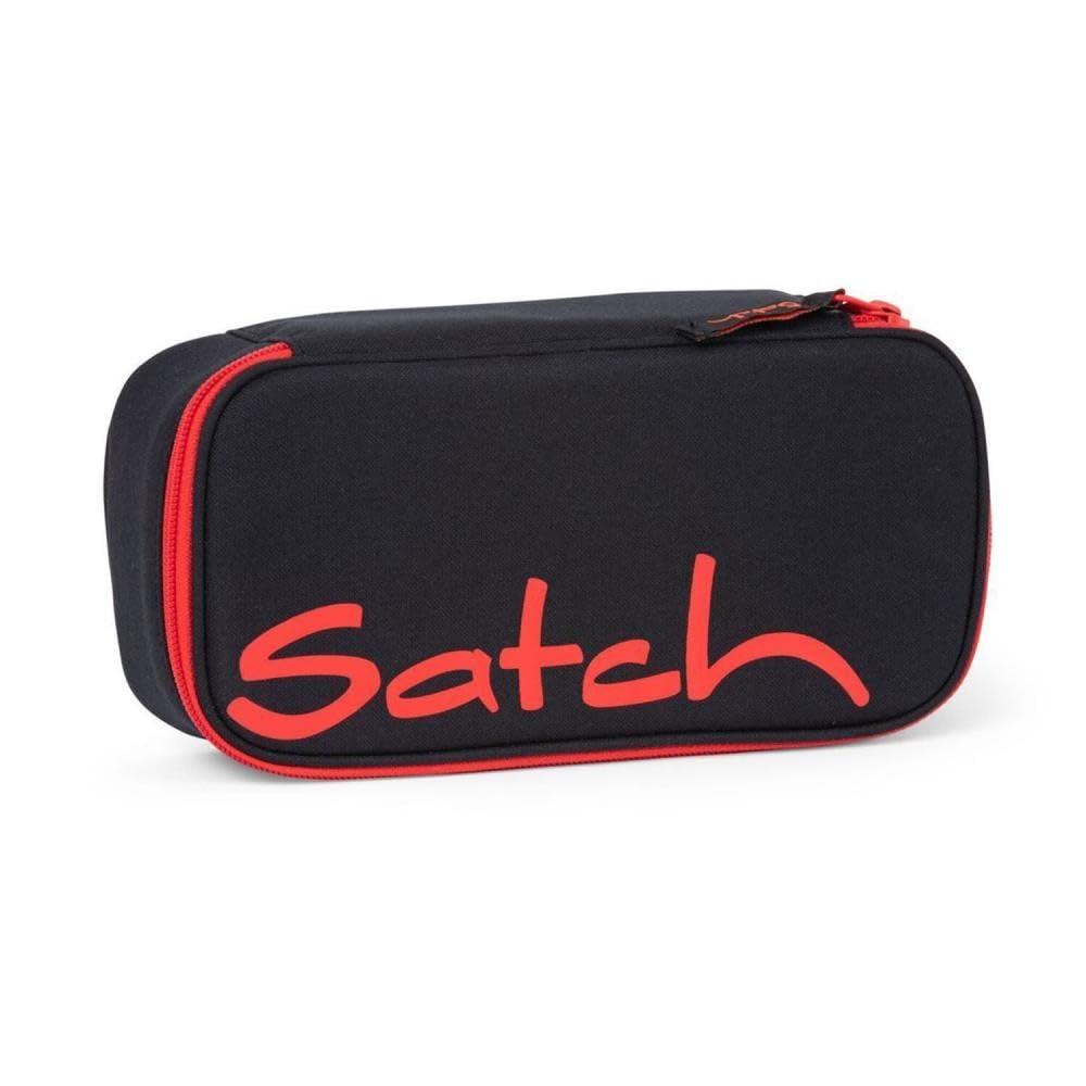 Satch Set Zaino Fire Phantom Articoli Scolastici Unisex Poliestere Riciclato Nero/Rosso