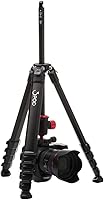 Vista 7 de 3Pod Trípode de viaje de aluminio de 4 secciones Wander