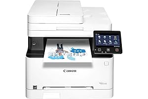 Canon imageCLASS MF644Cdw All-in-One Wireless Color Laser Printer, White