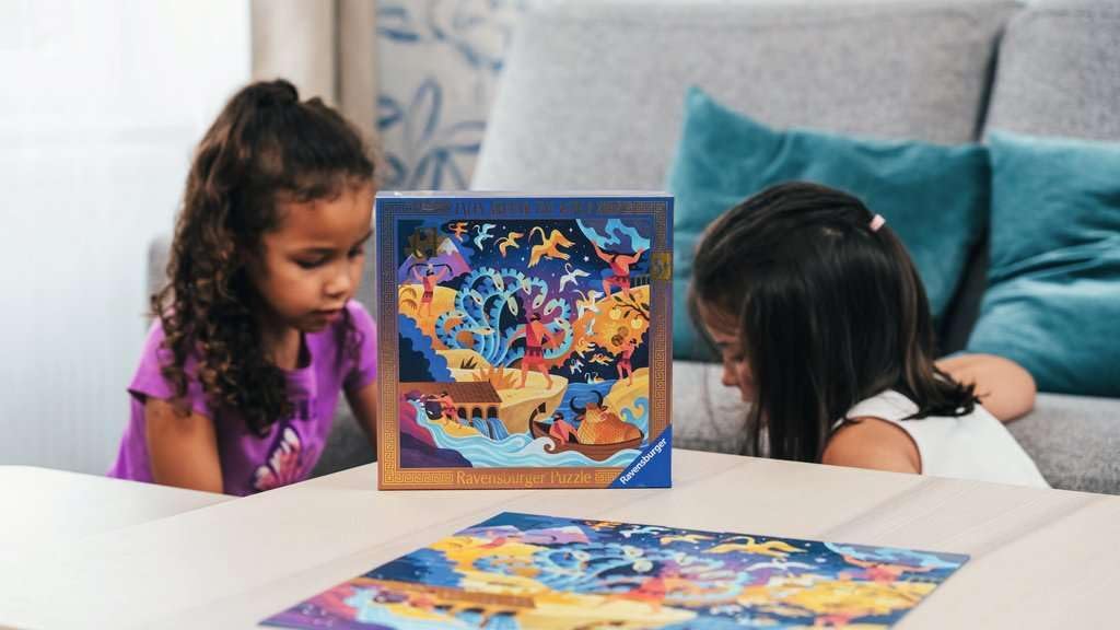 Ravensburger - Children's Puzzle - Tales Around The World - The Twelve labors of Hercules - from 5 Years Old Puzzle - Thick, Strong Cardboard - 12004209