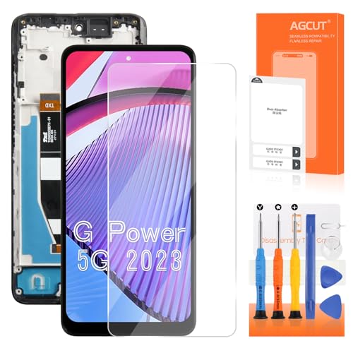 Image of for Moto G Power 5G 2023 Screen Replacement for Moto G Power 5G 2023 LCD Display for XT2311 Screen Replacement XT2311-3 LCD Digitizer Frame XT2311-4 Touch Assembly Repair Parts