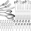 100 Pieces Silverware Set Stainless Stee...