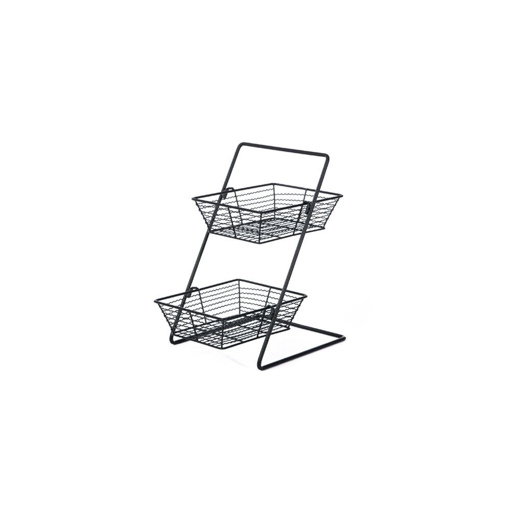 Willow Specialties 823154 10" x 10" x 16" 2-Tier Display Stand Set