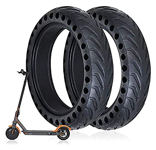 Neumáticos para vehículos eléctricos Neumático de panal, neumático de scooter eéctrico antideslizante Neumático sólido de goma 8 1/2 x 2 Holón de nido de abeja Tubos sólidos Neumáticos de neumáticos d