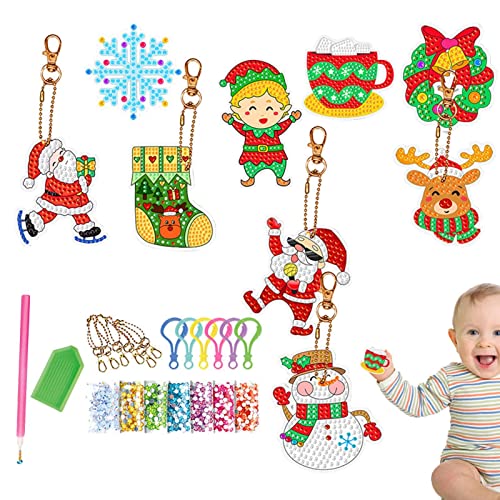 Aelevate Diamond Art Kits für Kinder | Robustes, harmloses DIY-Diamant-Bastelset,Geruchloses Edelstein-Malset, Geschenk für Feiertage, Festivals, Mädchen, Jungen, Teenager, Frauen, Männer Cover