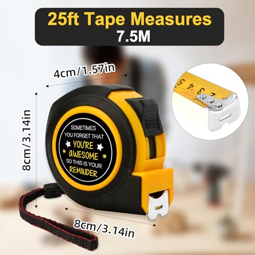 Cinta Métrica Retráctil 25 ft con botón de bloqueo miniatura 2