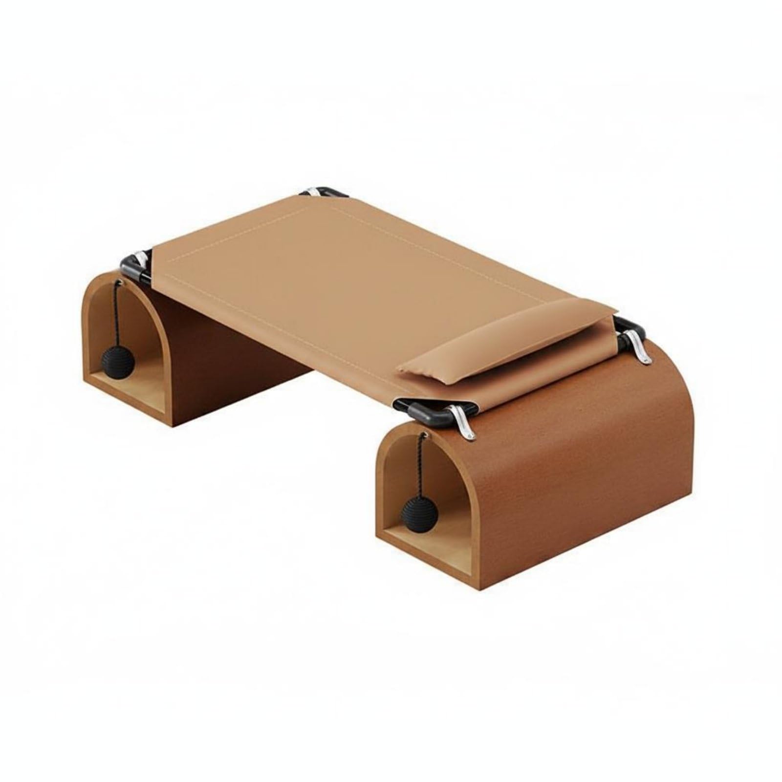 Lettino Tunnel per Gatti Letto Tunnel Cuccia Amaca Rifugio con Design Combinato Gioco Riposo E Struttura Robusta Facile da Pulire E Mantenere Adatto, Marrone, Tunnel Amaca Per Gatti