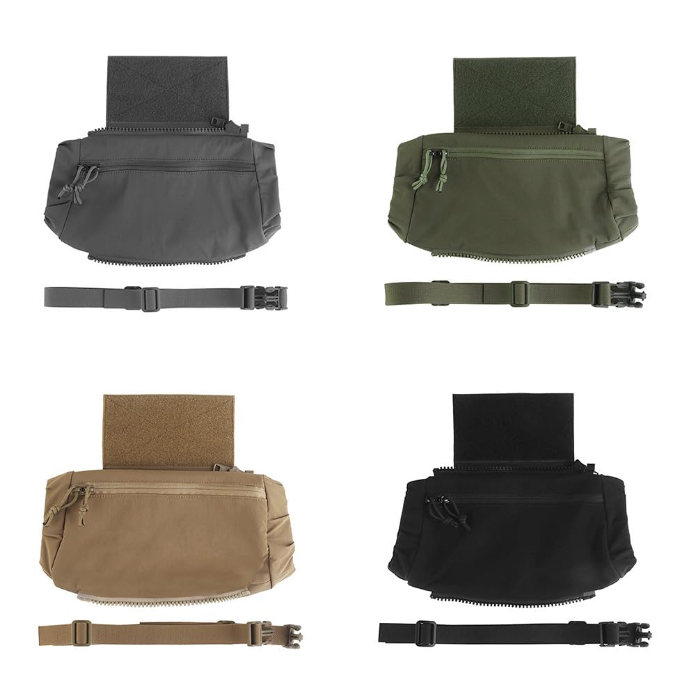 Chauffe-Mains Tactique, Pochette Chauffe-Mains Pliable, Convient Une Poche d'eau Chaude 23×16cm, Sac Chauffant Molle Polyvalent pour Sports de Plein Air, Chasse, Camping, Randonnée, Pêche