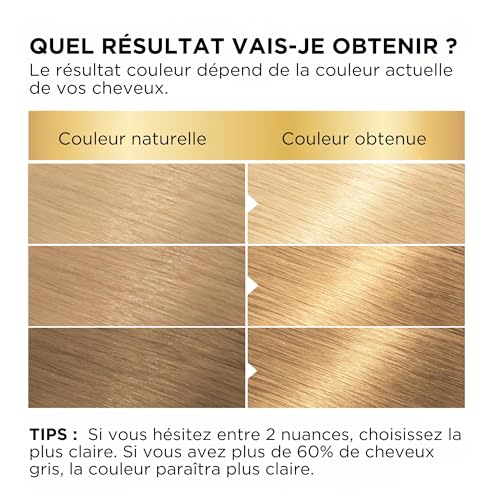 Coloration Permanente 110 Blond Très Très Naturel Eclaircissant Belle Color Garnier La Boîte - vue 8