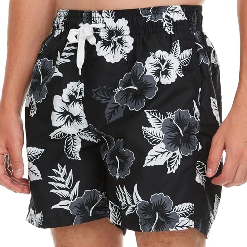 Image of Kanu Surf Men's Big Viper Extended Size Stripe Swim Trunk