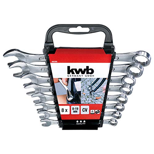 kwb Kraftixx fork ring key set, 8-piece 460390, Chrome - Image 2