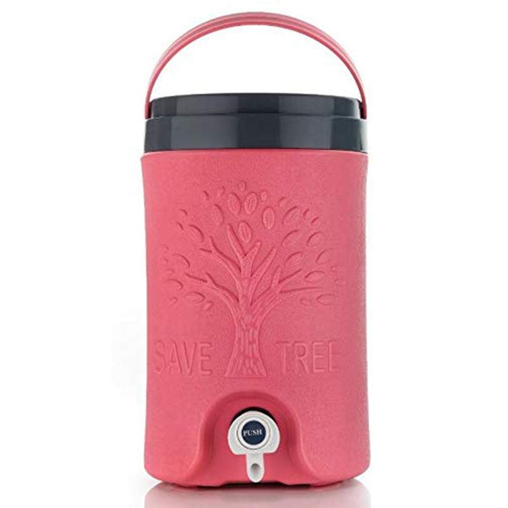 5 L Insulated Water Jug Cool Water Storage Container for Travel Outdoor Camping and Picnic Camper Plastic Dispenser with Handle-image-22