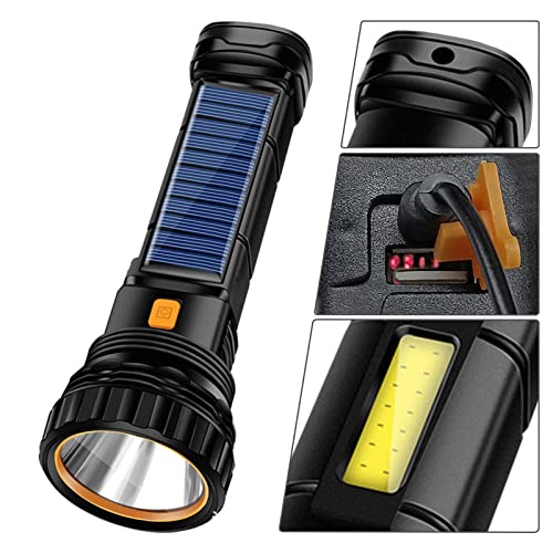 Lanterna LED Energia Solar | Flashes USB recarregáveis ​​,Pequena luz solar com de carregamento USB,