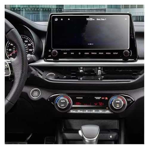 Film Protecteur En Verre Trempé 10,25 Pouces Pour Écran GPS KIA Forte EX GT 2022