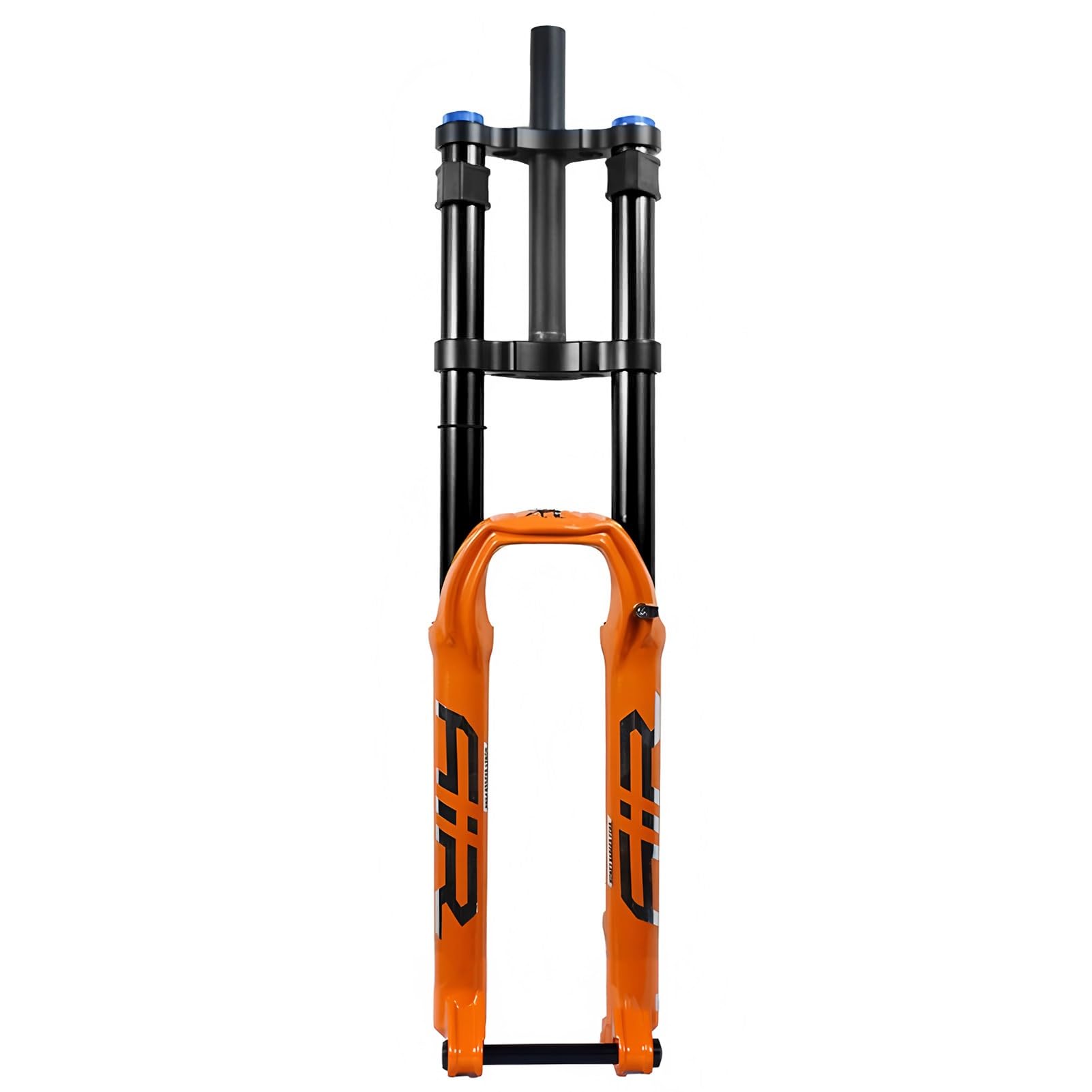 XGSUZNE Electric Mountain Bike DH Downhill Fork 26/27.5/29 Inch, Thru Axle 15x110mm Travel 160mm Rebound Adjust 1-1/8" Disc Brake Bicycle Front Forks