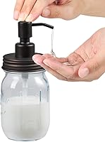 Vista 5 de Amolliar Dispensadores de jabón líquido Mason Jar