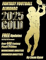 Fantasy Football Almanac: Gold Edition B0D5WN3K4Y Book Cover