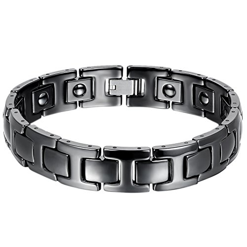 OIDEA Bracciale da uomo in ceramica, larghezza 12