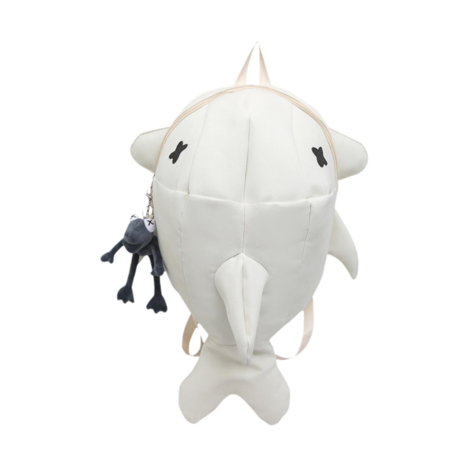 Merishopp Shark Backpack Cute Animal Shaped Backpack for Men Women Teens Kids Children White Large | Clothing, Shoes & Accessories | Womens Handbags & Bags-picture-28