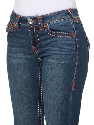 True Religion Becca Super T MID Rise Bootcut Pick Stitch Jeans for Women's Joyce3