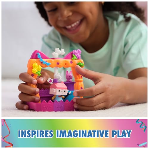 Gabby's Dollhouse Baby Box Talent Show Balcony Playset, 8-Pcs with Toy - image 7
