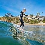 Wavestorm 8ft Classic Surfboard // Foam Wax Free Soft Top Longboard for Adults and Kids of All Levels of Surfing - Image 2