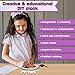 Unicorn Clock Diamond Painting Kits for Kids - Diamond Gem Art Kit ages 8-12 Unicorns Gifts for girls 8-10 Ages 6 7 8 9 10 11 12- DIY Mosaic Paint by Numbers Working Clock
