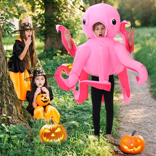 Disfraz Inflable Pulpo Spinosaurus para Niños miniatura 4