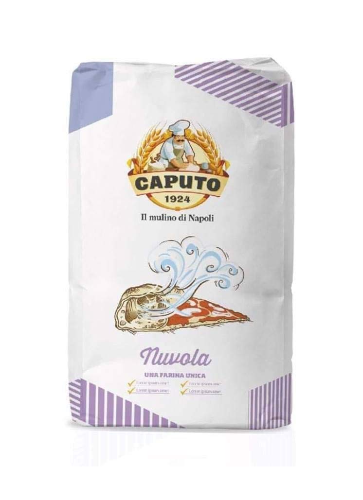 Farina Molino Caputo Nuvola Pizza Napoli mąka do pizzy do lekkiego ciasta, 25 kg, 100% naturalna mąka, typ 0