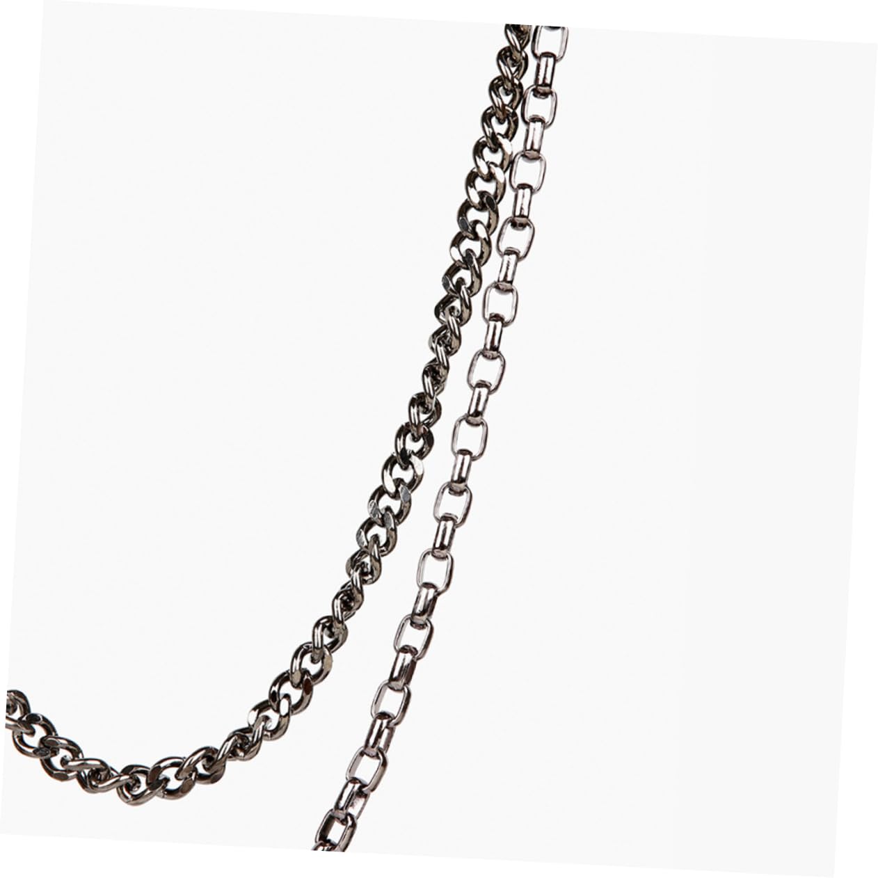 Holibanna Double Strip Trousers Chain for Men and Women Versatile Jeans Pocket Accessory for Punk and Gothic Fashion Design