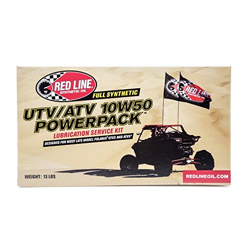 Red Line 90220 Powersport Motor Oil Utv/Atv 10W50 Powerpack Kit #TOP1