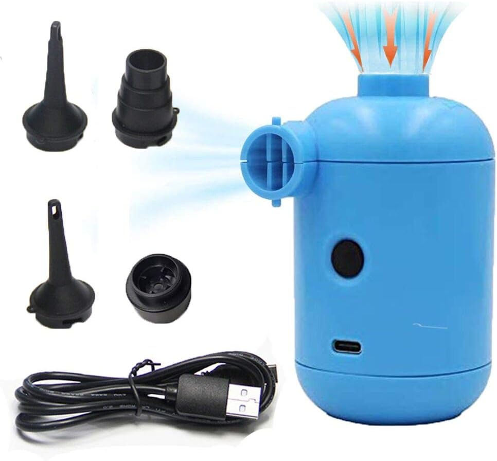 pompa ad aria ricaricabile per gommoni