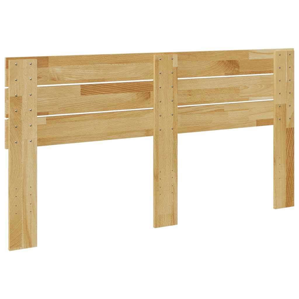 851980 Testiera 150 cm in Legno Massello di Rovere Testata in Legno,Testata Letto Matrimoniale Muebles Dormitorio Spalliera Letto Testiere per Letto Matrimoniale