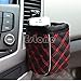 Produktbild Xuniu Auto Auto Aufbewahrungstasche Handytasche Organizer Halter Rot 6,5x6,5x10 cm