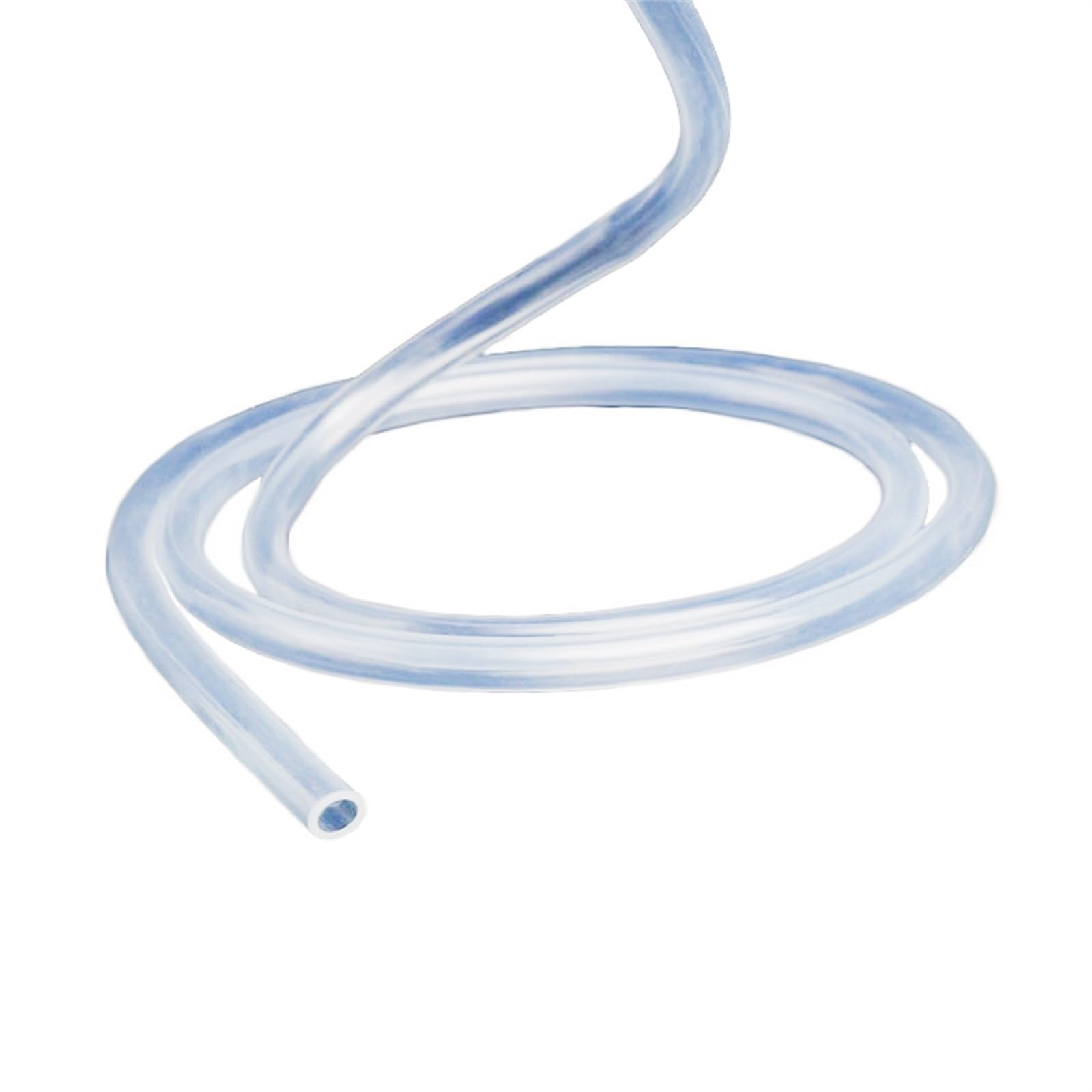 drain hose Silicone Rubber Hose 4mm 5mm 6mm 11mm 12mm 14mm 16mm Out Diameter Flexible Silicone Tube Food Grade Clear Transparent water pump (Color : 10x14mm, Size : 10meters)