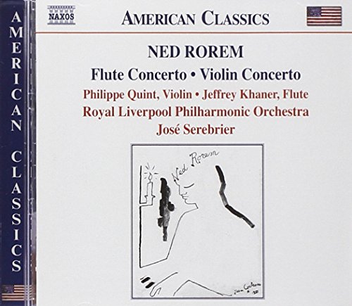 Rorem: Violin Concerto - Flute Concerto - Pilgrims