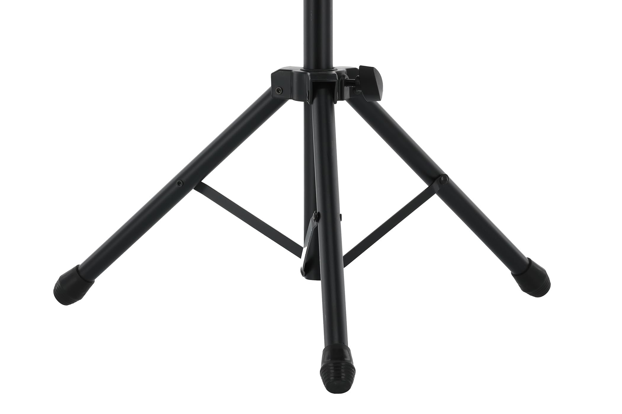 GEWA leggio per orchestra - Piastra in legno marrone - Treppiede nero - ABS e connessione a prisma - Piedi pieghevoli - Altezza 67-120 cm - Peso 4,0 kg