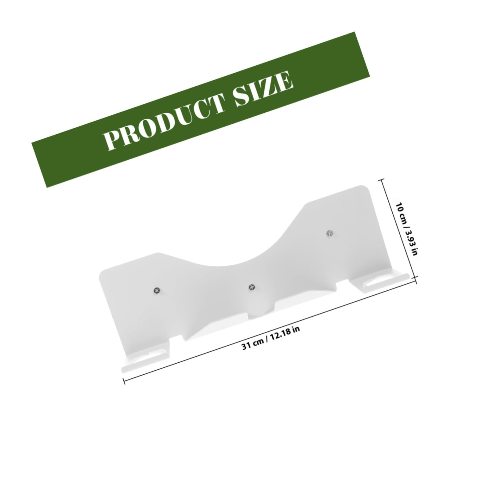 Supporto da Parete VR Bianco per Visore e Controller Organizer Salvaspazio in Materiale Durevole Design Liscio e Facile da Installare per Casa e Negozio