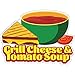 SignMission Grilled Cheese and Tomato Soup 8" Decal Concession Stand Food Truck Sticker, Size: 8" SignMission Grilled Cheese and Tomato Soup 8" Decal Concession Stand Food Truck Sticker, Size: 8"