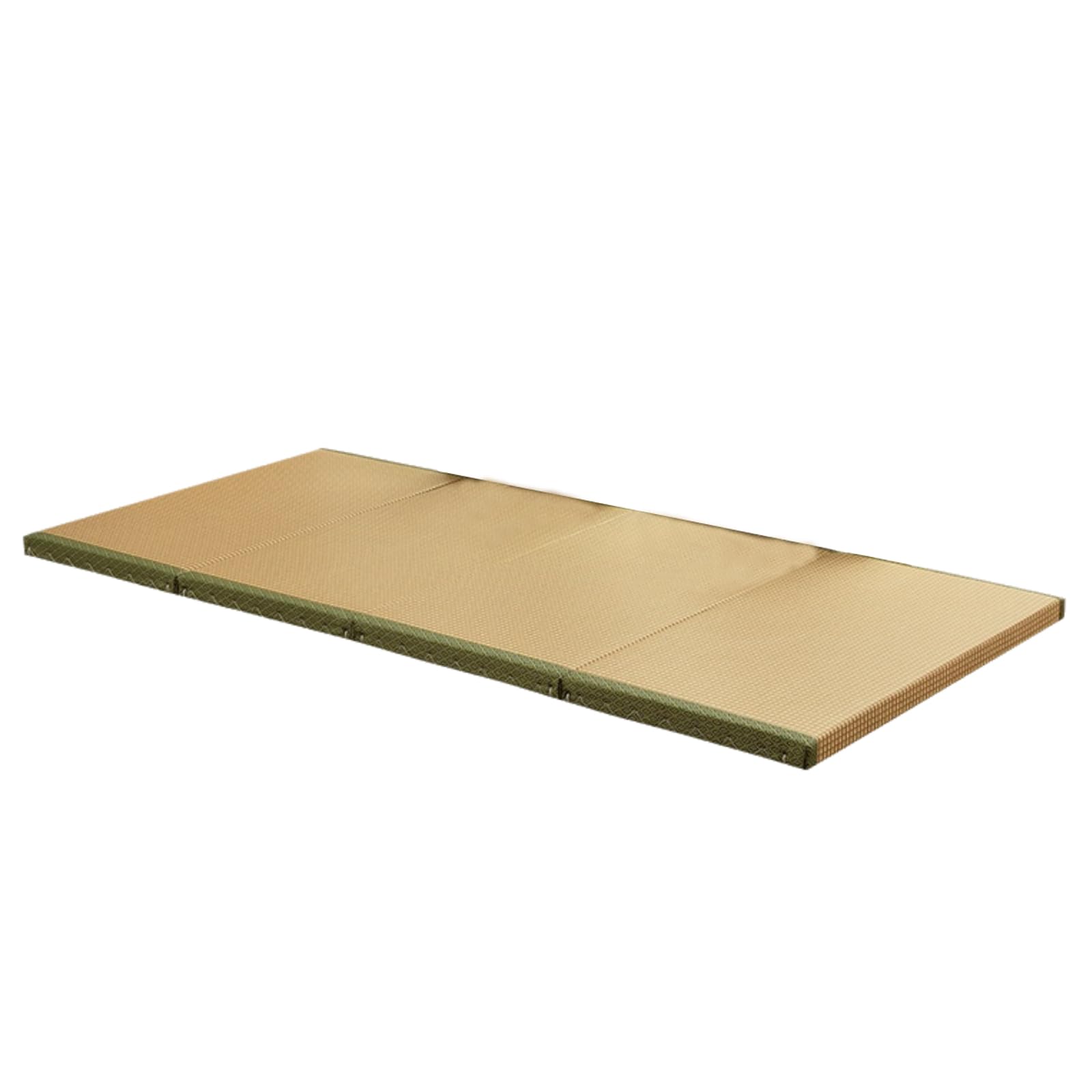 Tatami Tapis traditionnel japonais pliable pour salon, salle de jeux, méditation, facile à nettoyer, respirant, idéal pour salon de thé
