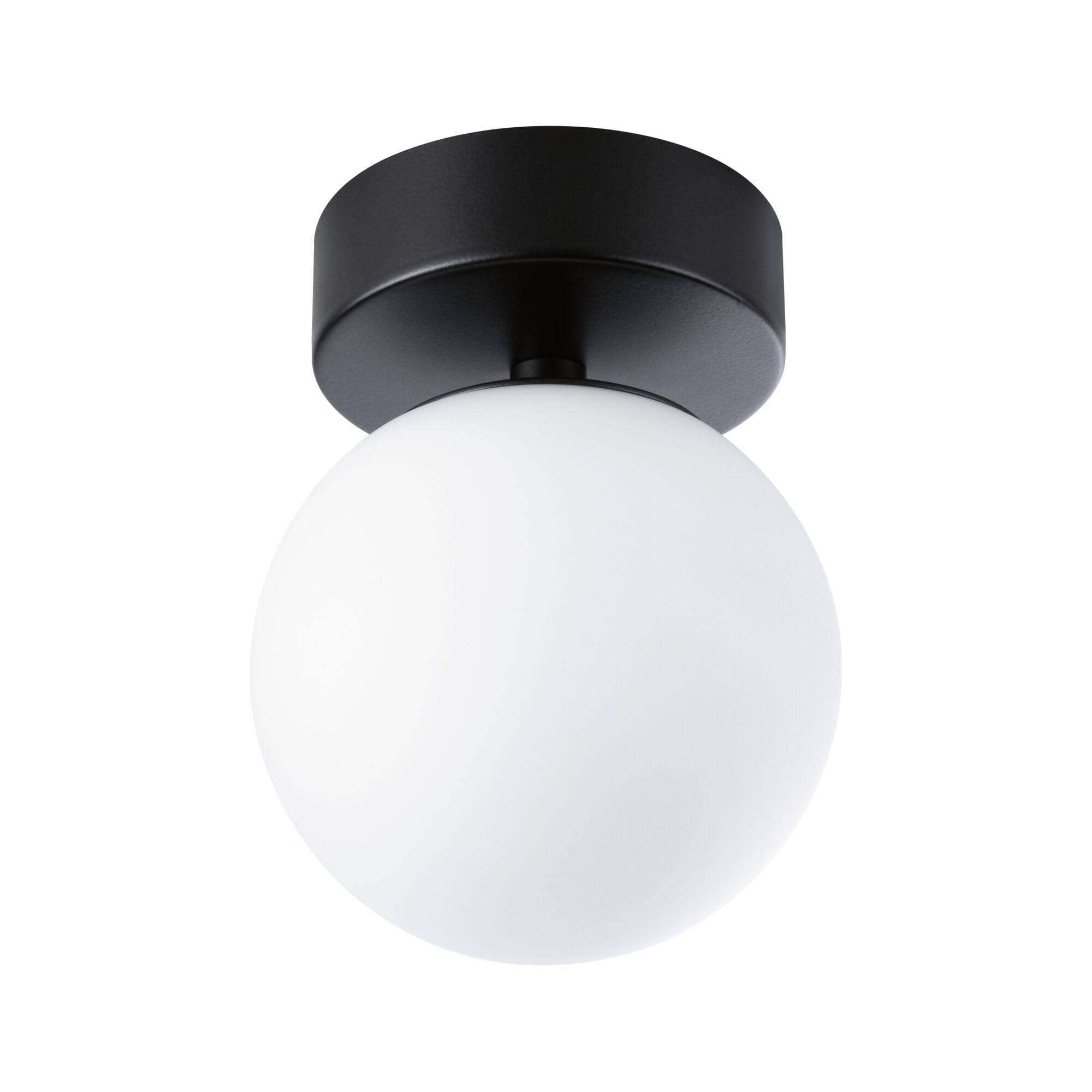 Paulmann 71071 plafonnier LED Selection Bathroom Gove IP44 3000K 400lm 230V 5W Noir mat, Satin luminaire de salle de bain