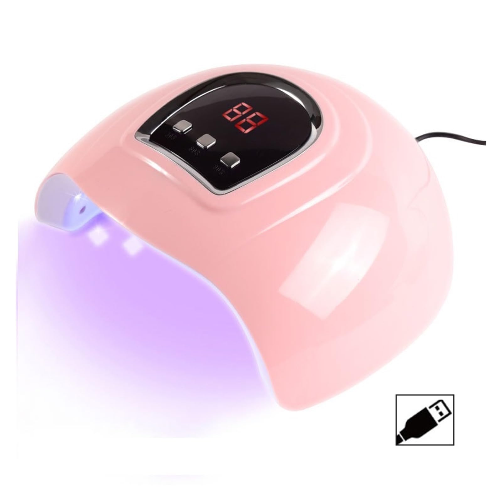 Suszarka do paznokci LED 90/72/36W utwardzania wszystkich rodzajów żeli/lakierów UV z automatycznym czujnikiem timera(1)