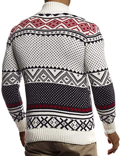 Leif Nelson Men's Stylish Sweater Longsleeve Pullover Sweatshirt Hoodie For Men Slim Fit LN-207594