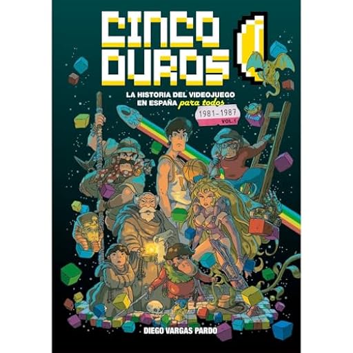 Cinco Duros: LA HISTORIA DEL VIDEOJUEGO EN ESPAÑA PARA TODOS VOL. 1 (GAMES) | Ya disponible en tu tienda friki favorita! En mundofriki.es!