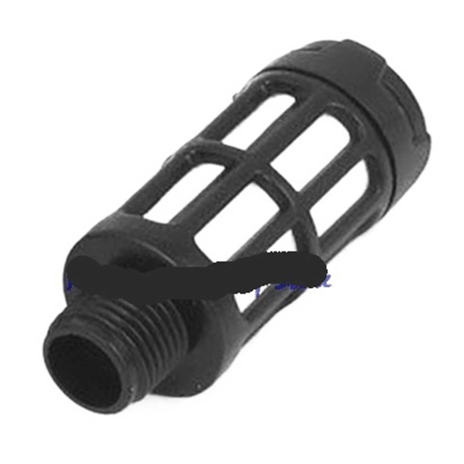 Silencieux pneumatique en plastique à filetage mâle 1/8 "PT, 5 pièces