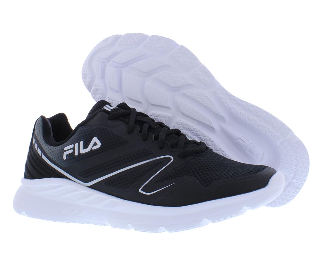 Fila Memory Panorama 8 Mens Shoes Size 8, Color: Black/Grey